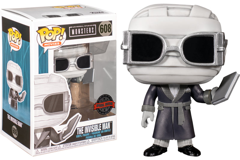 Universal Monsters - Invisible Man Black & White Special Edition Pop! Vinyl (Movies