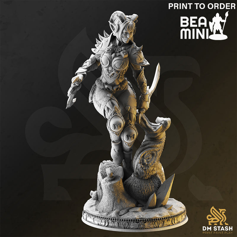 Master of Poisoned Talons – Orlena | BeaMini Print to Order Miniatures