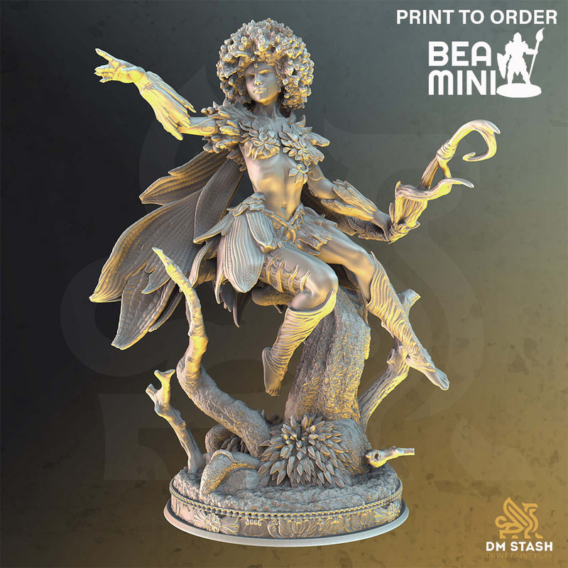 Forest Dryad - Elenil | BeaMini Print to Order Miniatures