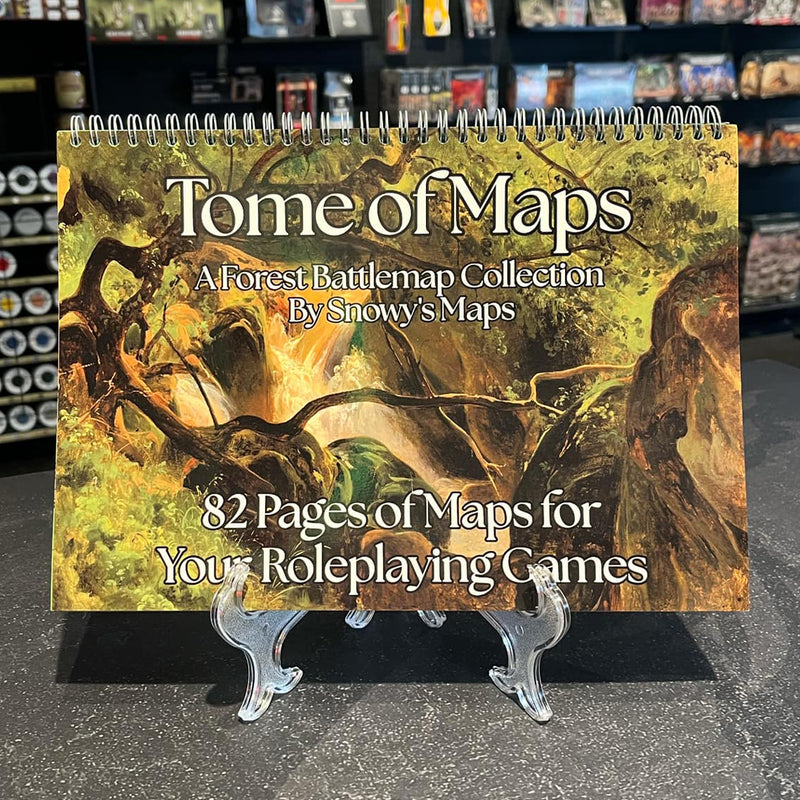 Tome Of Maps: A Forest Battlemap Book for your TTRPG Games!