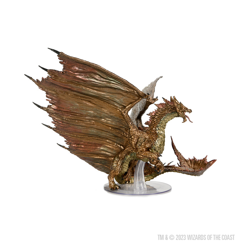 Adult Brass Dragon Nolzurs Marvelous Premium Miniatures