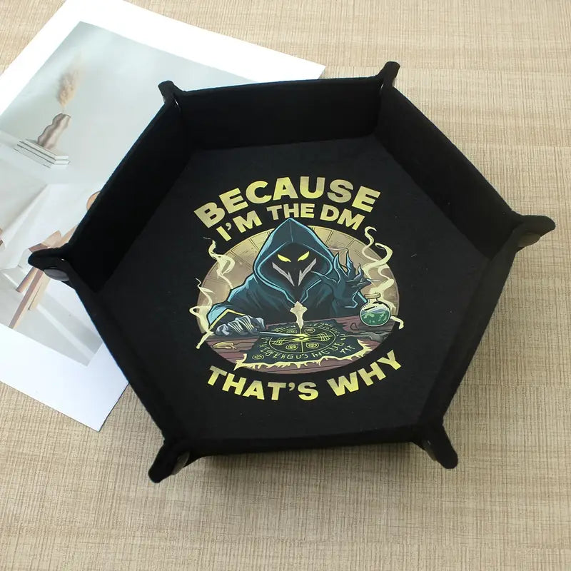 Because I'm the DM - Hexagon Dice Tray