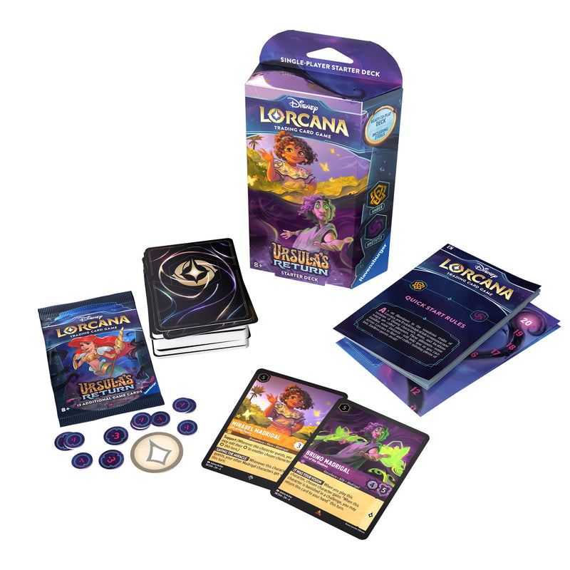 Disney Lorcana: Ursula's Return - Starter Deck (Amber & Amethyst)