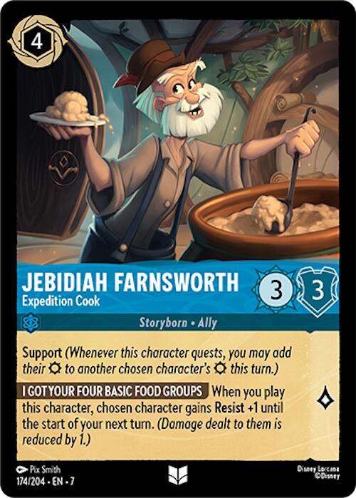 Jebidiah Farnsworth - Expedition Cook (174/204) [Archazia's Island]