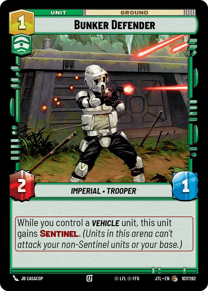 Bunker Defender (107/262) [Jump to Lightspeed]