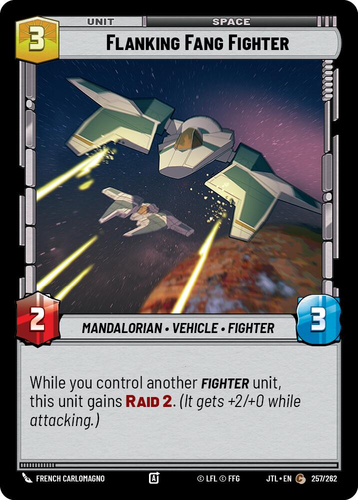 Flanking Fang Fighter (257/262) [Jump to Lightspeed]