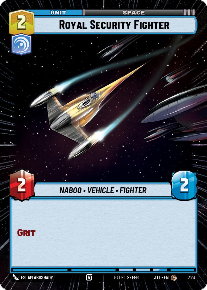 Royal Security Fighter (Hyperspace) (323) [Jump to Lightspeed]