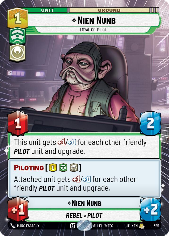 Nien Nunb - Loyal Co-Pilot (Hyperspace) (355) [Jump to Lightspeed]