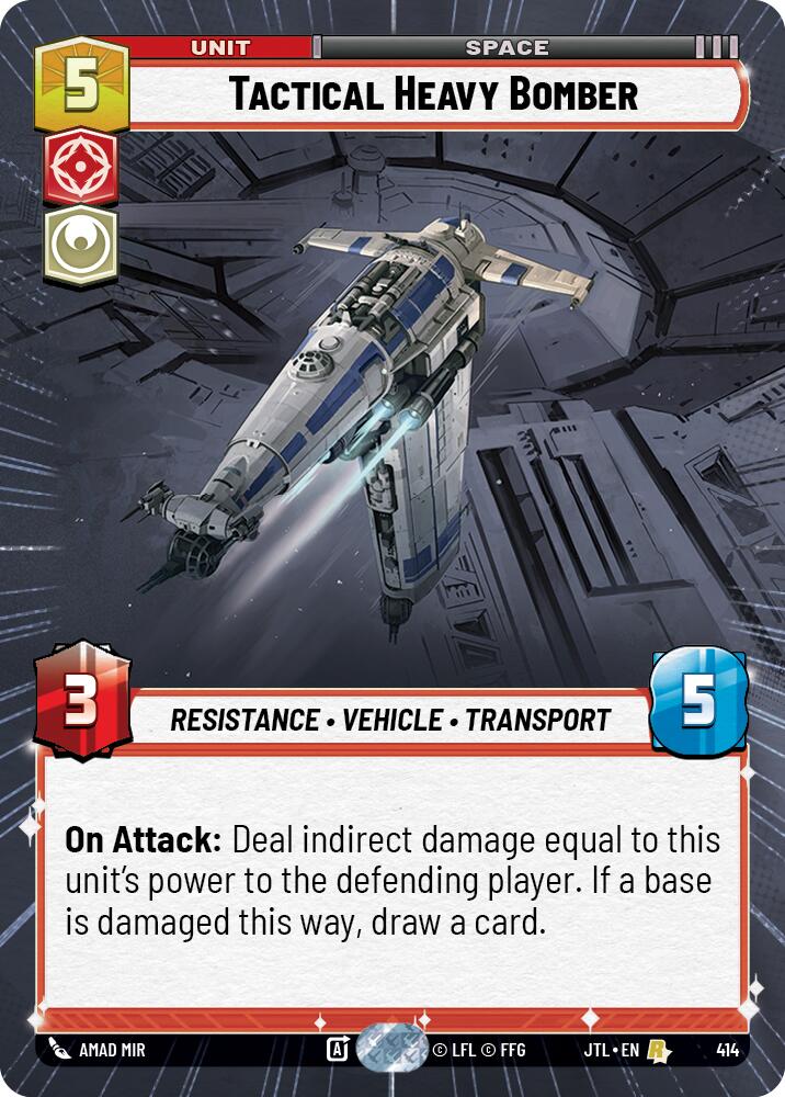 Tactical Heavy Bomber (Hyperspace) (414) [Jump to Lightspeed]