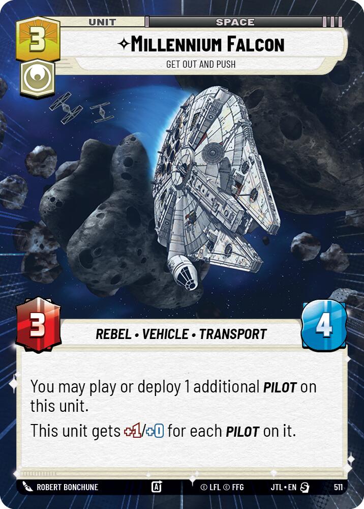 Millennium Falcon - Get Out And Push (Hyperspace) (511) [Jump to Lightspeed]