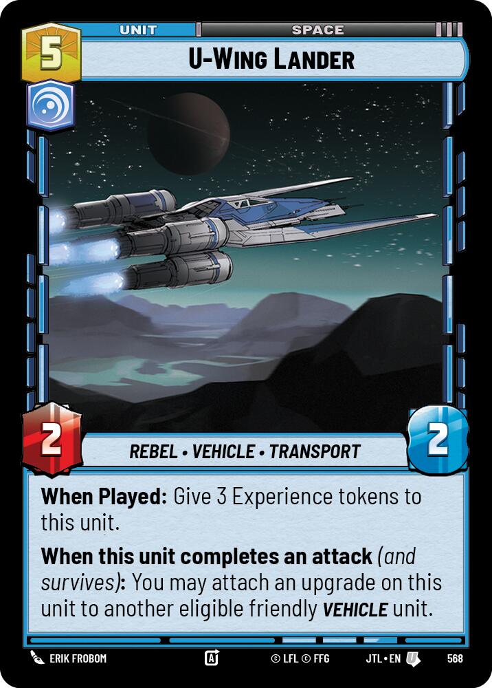 U-Wing Lander (Foil) (568) [Jump to Lightspeed]