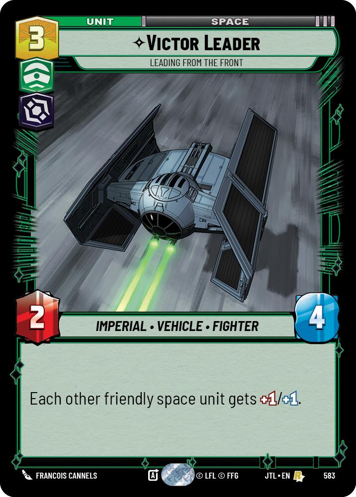 Victor Leader - Leading from the Front (Foil) (583) [Jump to Lightspeed]