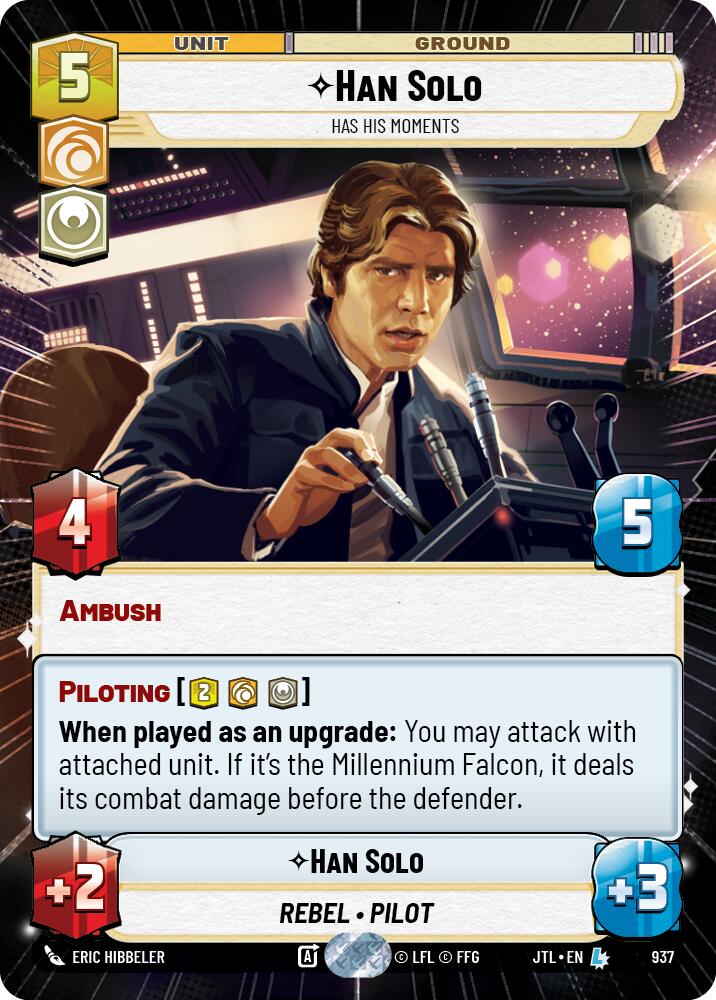 Han Solo - Has His Moments (Hyperspace Foil) (937) [Jump to Lightspeed]