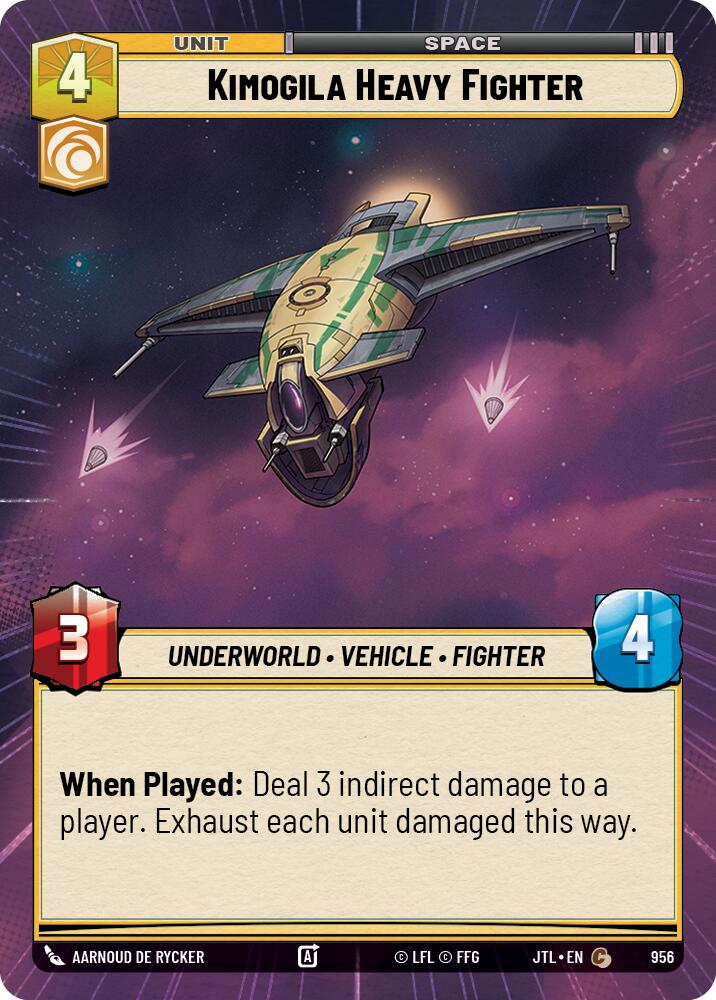 Kimogila Heavy Fighter (Hyperspace Foil) (956) [Jump to Lightspeed]