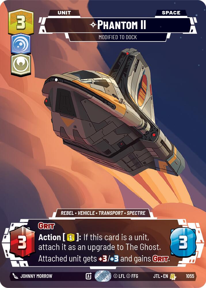 Phantom II - Modified to Dock (Prestige Foil) (1055) [Jump to Lightspeed]