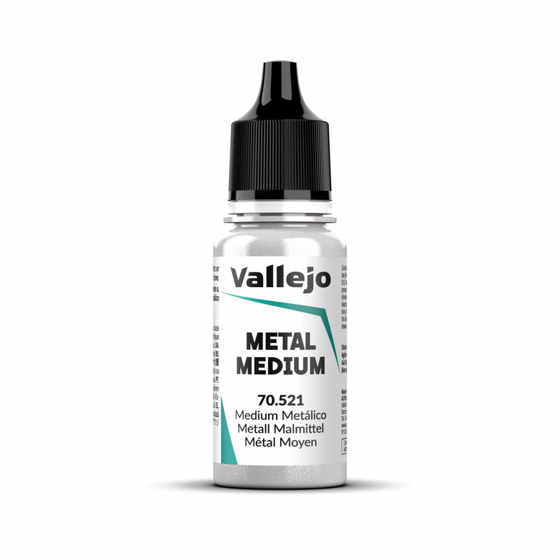 Vallejo - Auxiliaries - Metal Medium (Single Bottle 18ml)