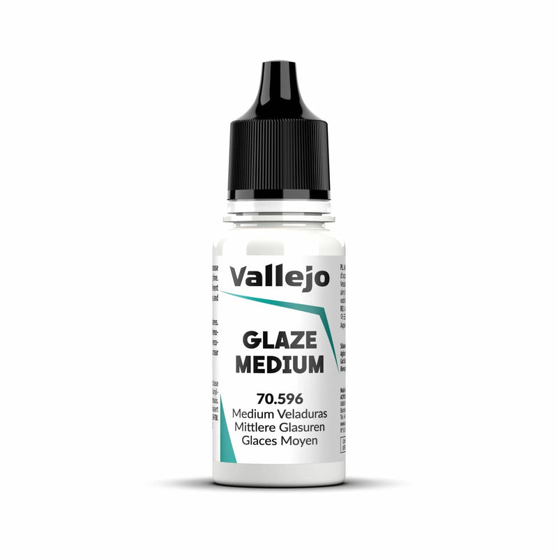 Vallejo - Auxiliaries - Glaze Medium (Single Bottle 18ml)