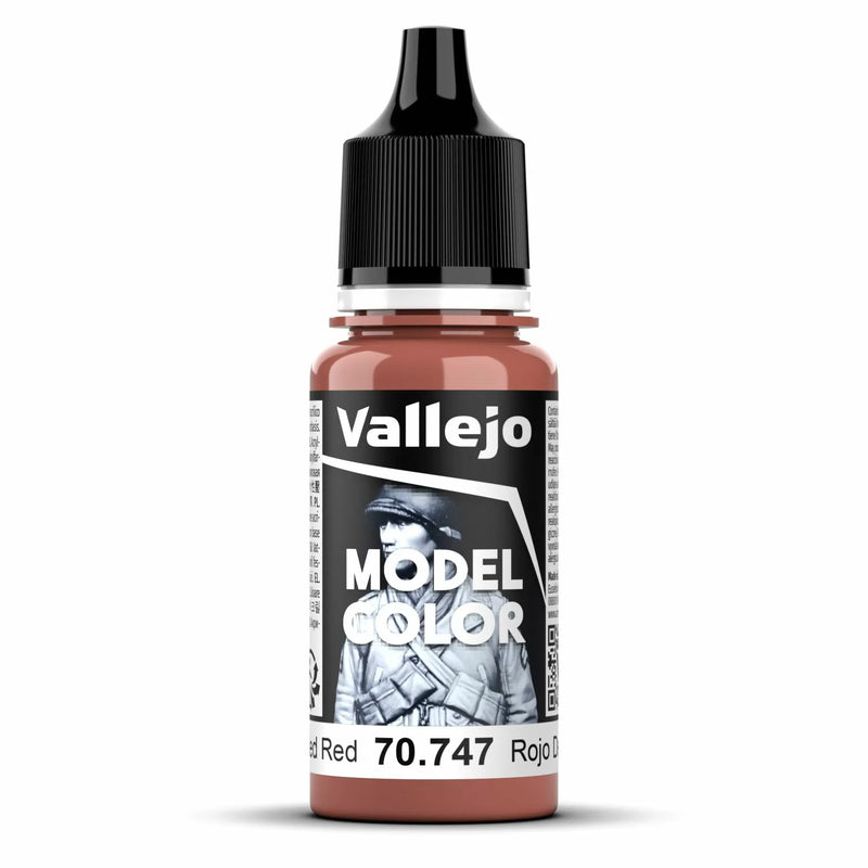 Vallejo Model Colour - Faded Red (Single Bottle 18ml)