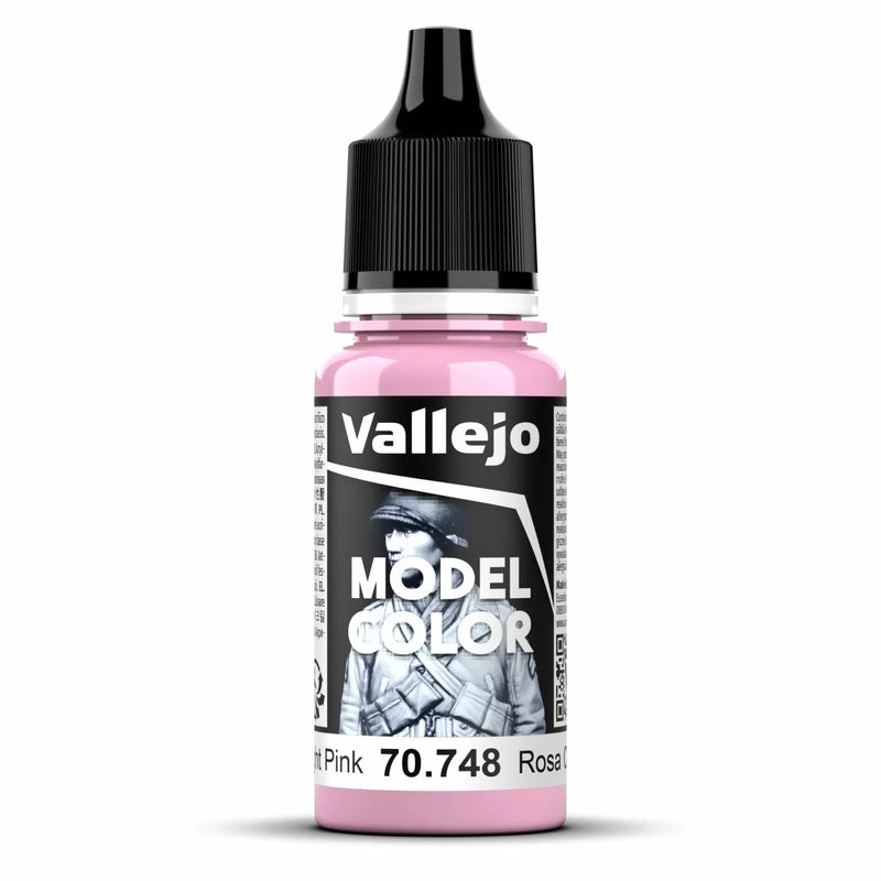 Vallejo Model Colour - Light Pink (Single Bottle 18ml)