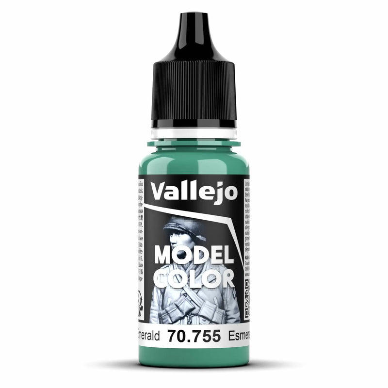 Vallejo Model Colour - Light Emerald (Single Bottle 18ml)