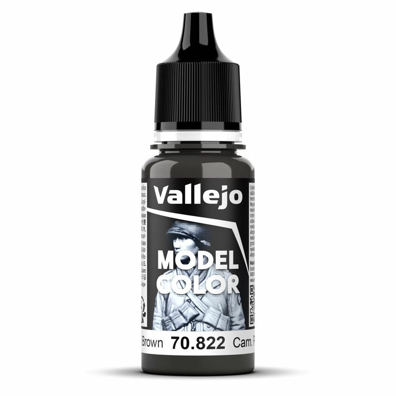 Vallejo Model Colour - Cam. Black Brown (Single Bottle 18ml)