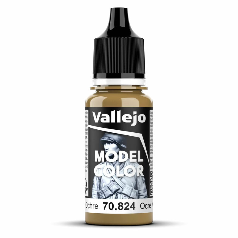 Vallejo Model Colour - Orange Ochre (Single Bottle 18ml)