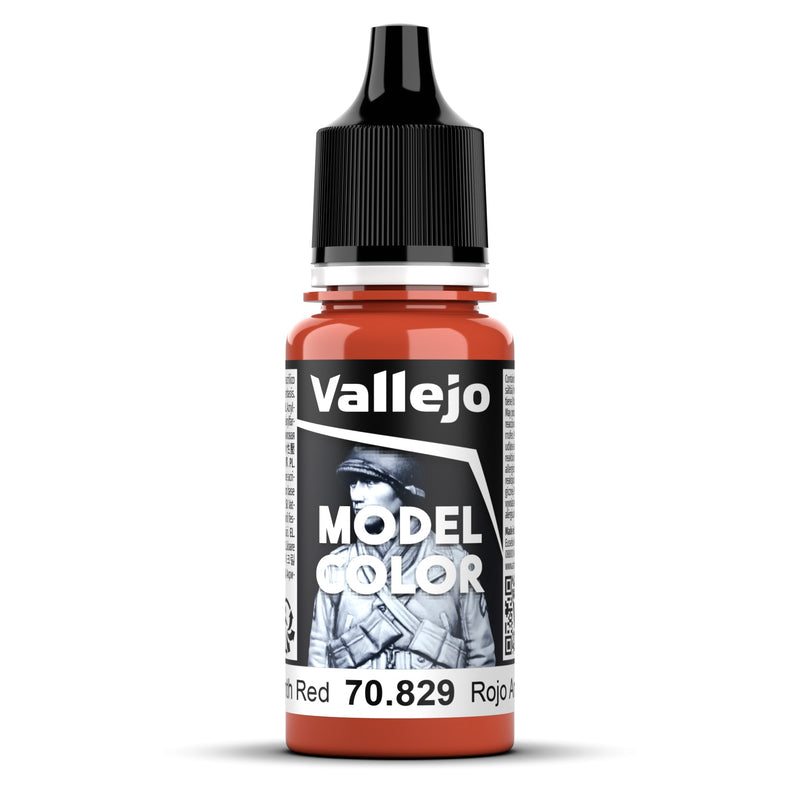 Vallejo Model Colour - Amaranth Red Paint (Single Bottle 18ml)