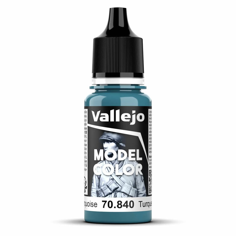 Vallejo Model Colour - Light Turquoise (Single Bottle 18ml)