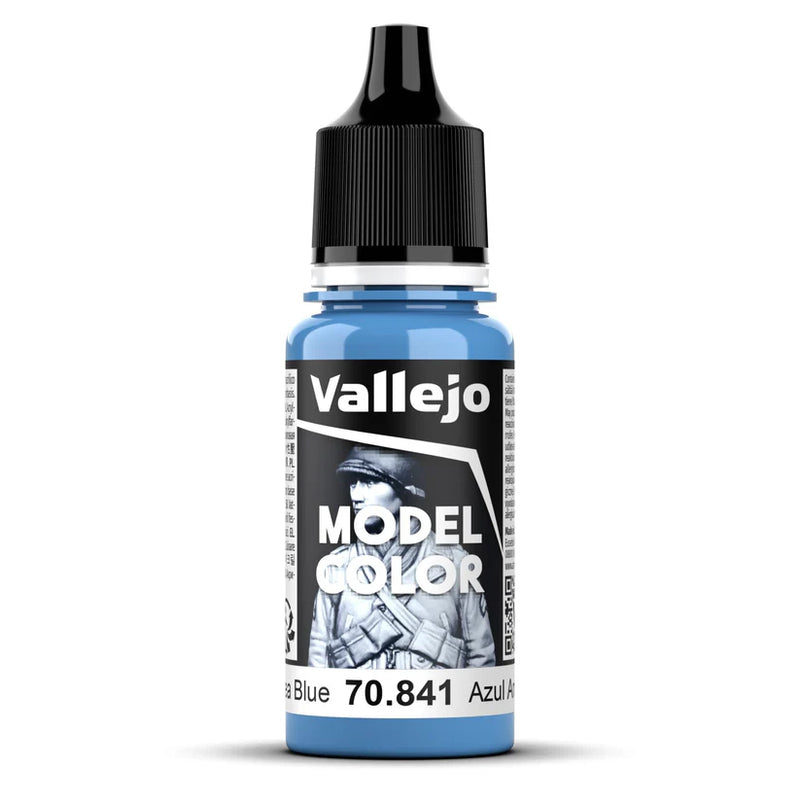 Vallejo Model Colour - Andrea Blue Paint (Single Bottle 18ml)