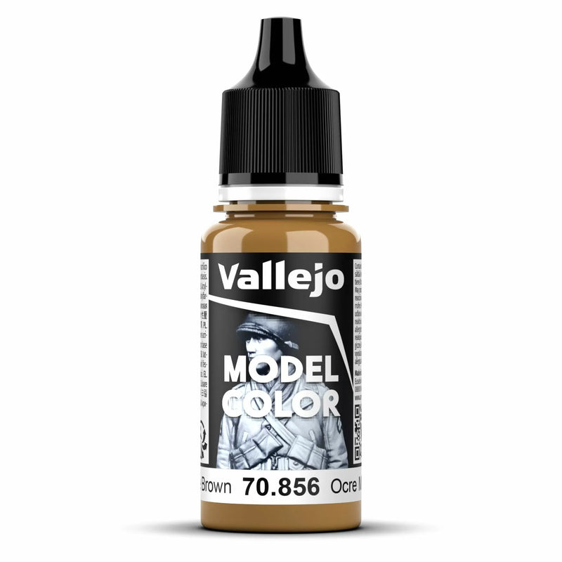 Vallejo Model Colour - Ochre Brown (Single Bottle 18ml)