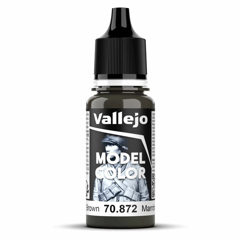 Vallejo Model Colour - Chocolate Brown (Single Bottle 18ml)