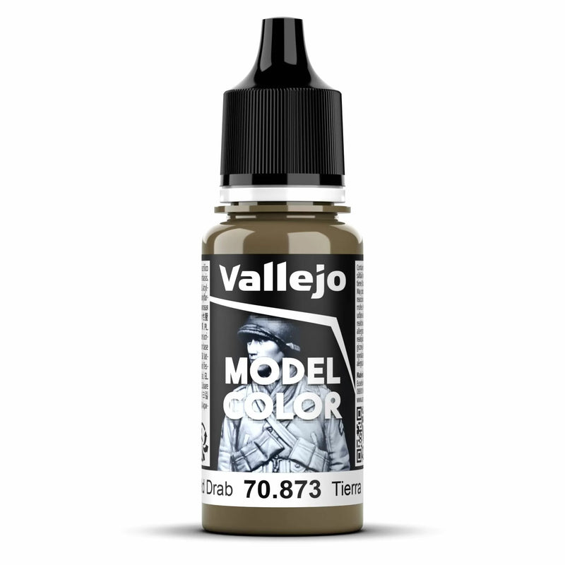 Vallejo - Model Colour - US Field Drab (Single Bottle 18ml)