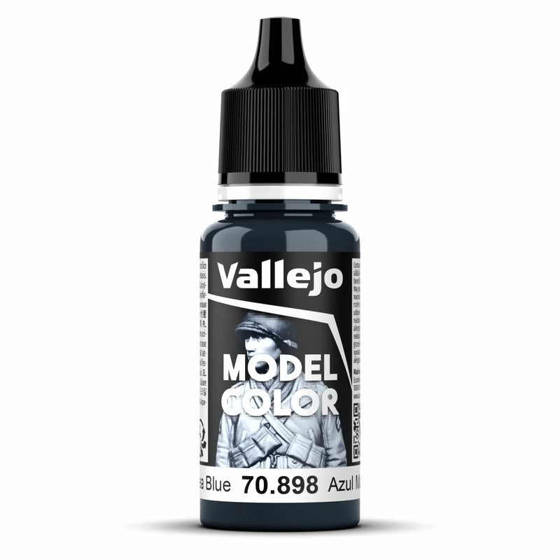 Vallejo Model Colour - Dark Sea Blue (Single Bottle 18ml)