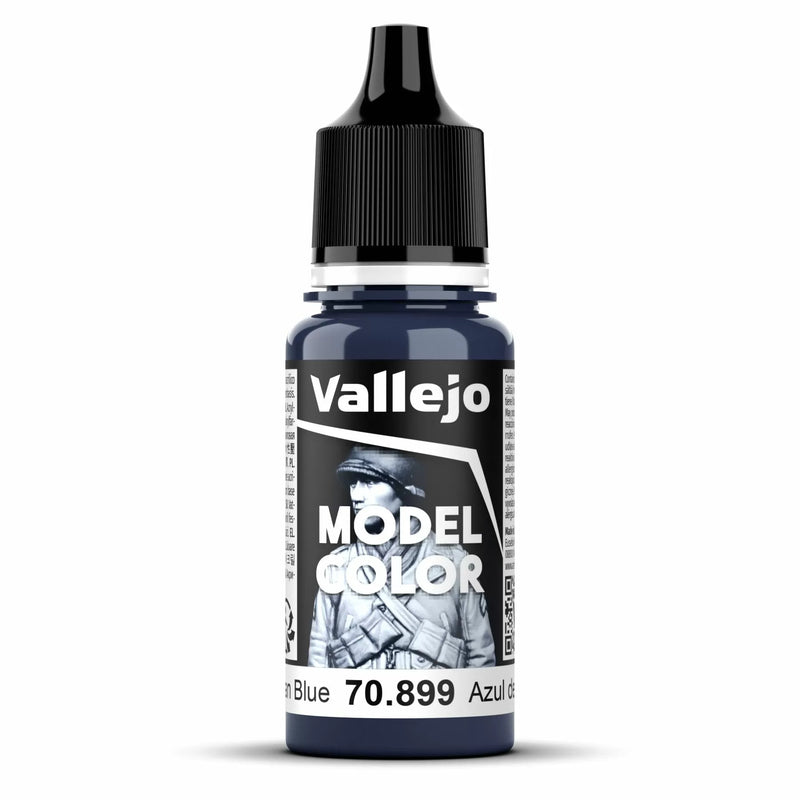 Vallejo Model Colour - Dark Prussian Blue (Single Bottle 18ml)