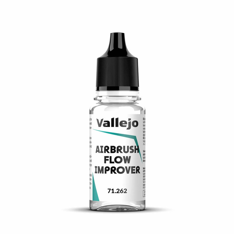 Vallejo - Auxiliaries - Airbrush Flow Improver (Single Bottle 18ml)