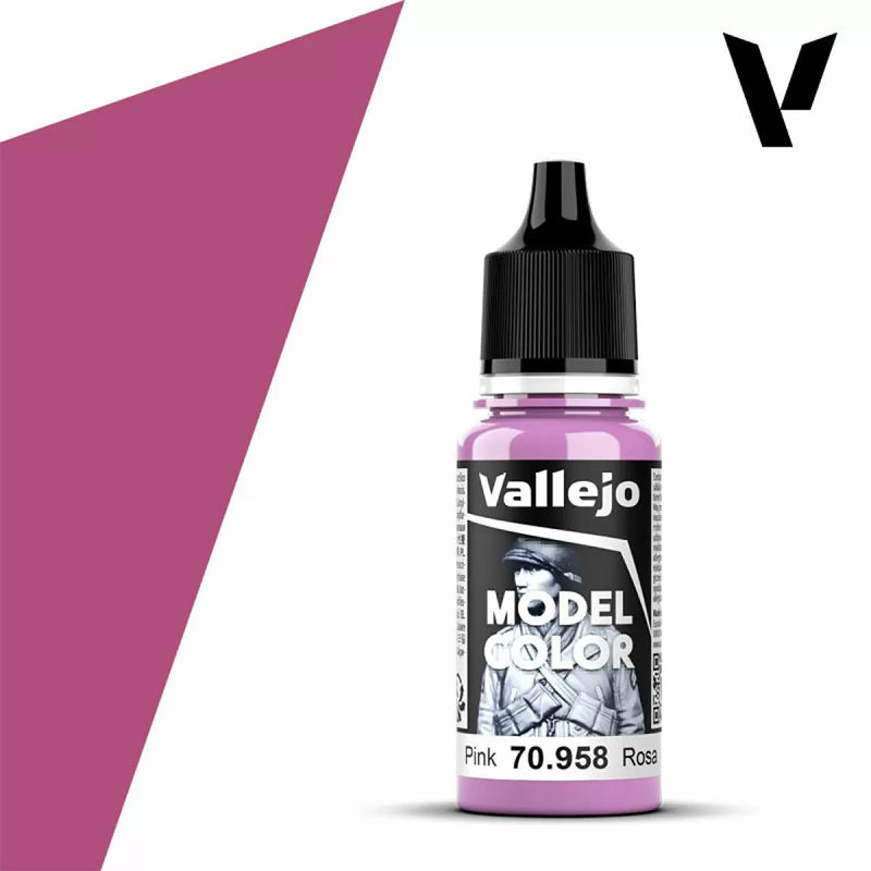 Vallejo Model Colour -  Pink (Single Bottle 18ml)