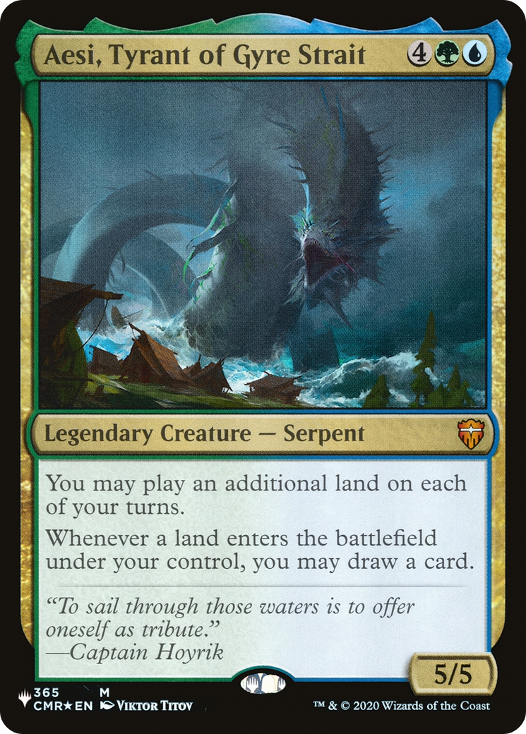 Aesi, Tyrant of Gyre Strait [The List]