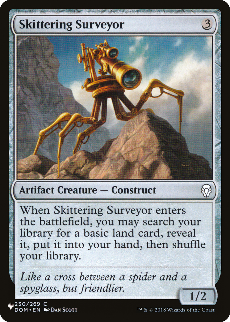 Skittering Surveyor [The List]