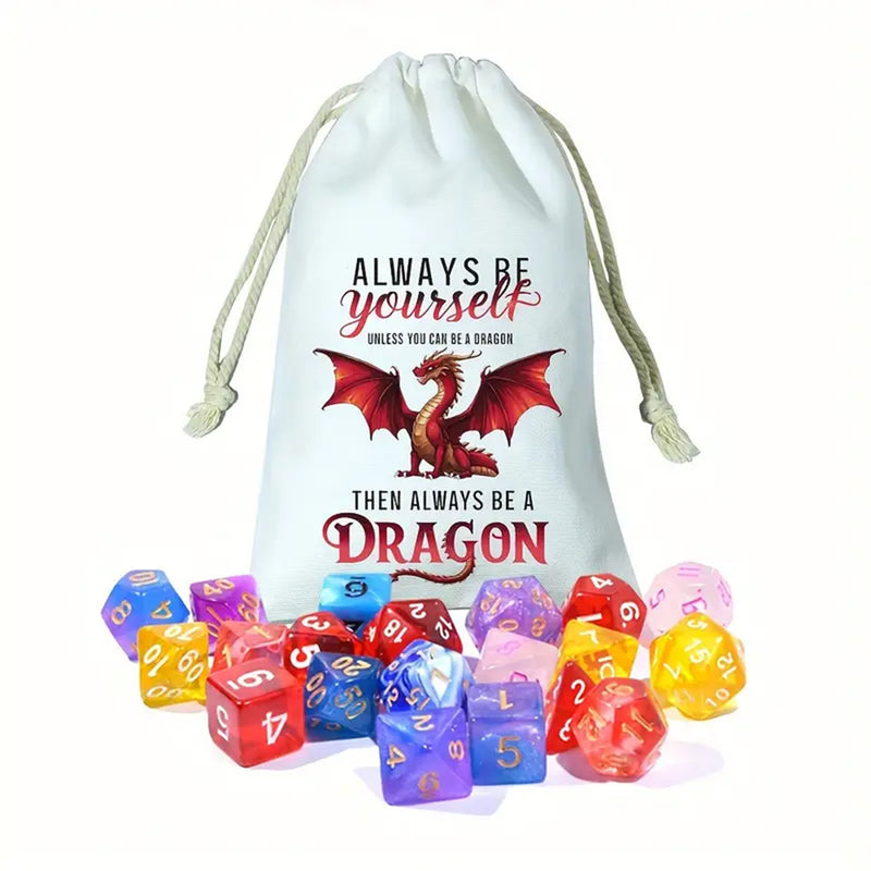 Always Be A Dragon - Dice Bag