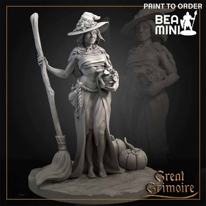 Amber the Witch | BeaMini Print to Order Miniatures