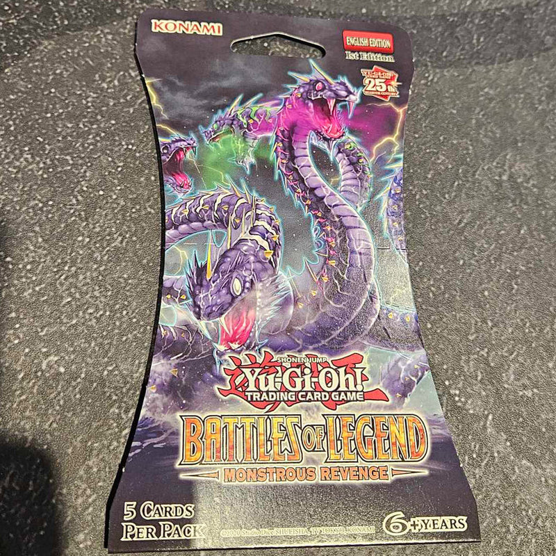 Battles of Legend: Monstrous Revenge - Booster Pack (1st Edition)