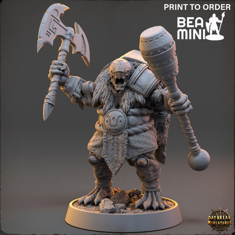 Bazo - The Praetorians of Shield Island | BeaMini Print to Order Miniatures