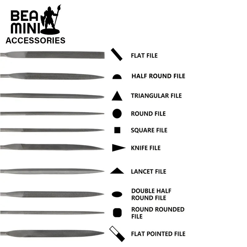 Bea Mini Accessories: Tools - Needle File Set