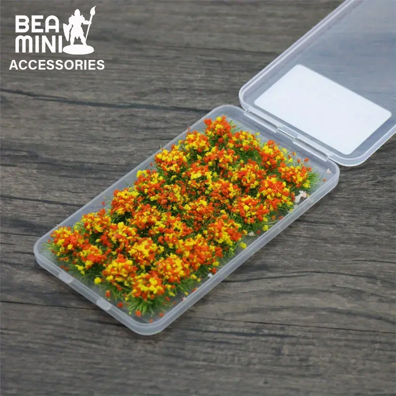 Bea Mini Basing Tufts - Orange Chrysanthemum 28 Tuft Pack