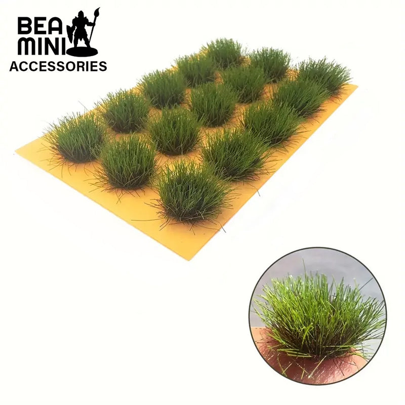 Bea Mini Basing Tufts - Medium Green 15 Tuft Pack