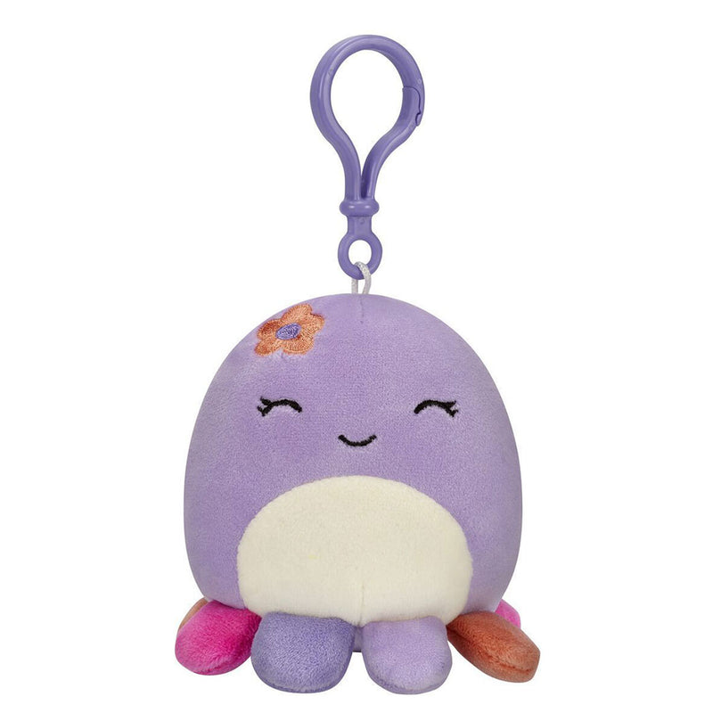 Beula the Purple Octopus - Squishmallows Clip On (8.8cm/3.5")