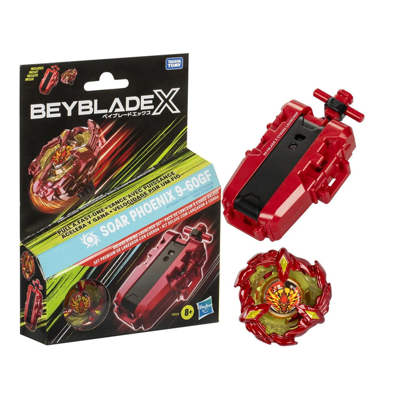 Beyblade X - Soar Phoenix 9-60GF Deluxe Launcher Set