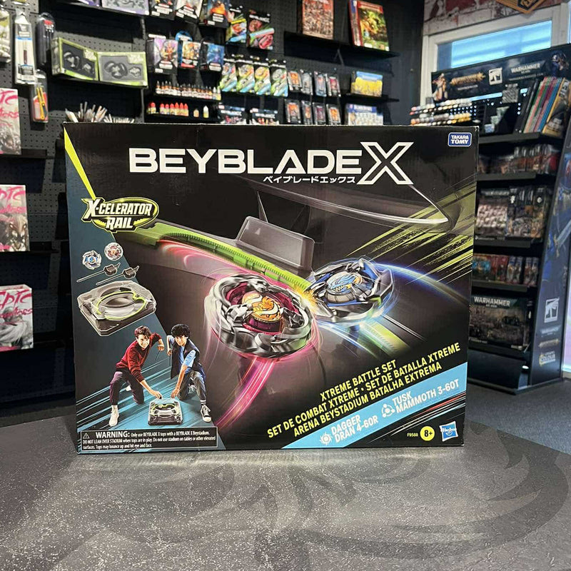 Beyblade X - Xtreme Battle Set - Dagger Dran 4-60R & Tusk Mammoth 3-60T