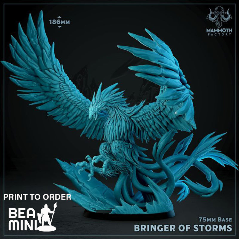 Bringer of Storms | BeaMini Print to Order Miniatures