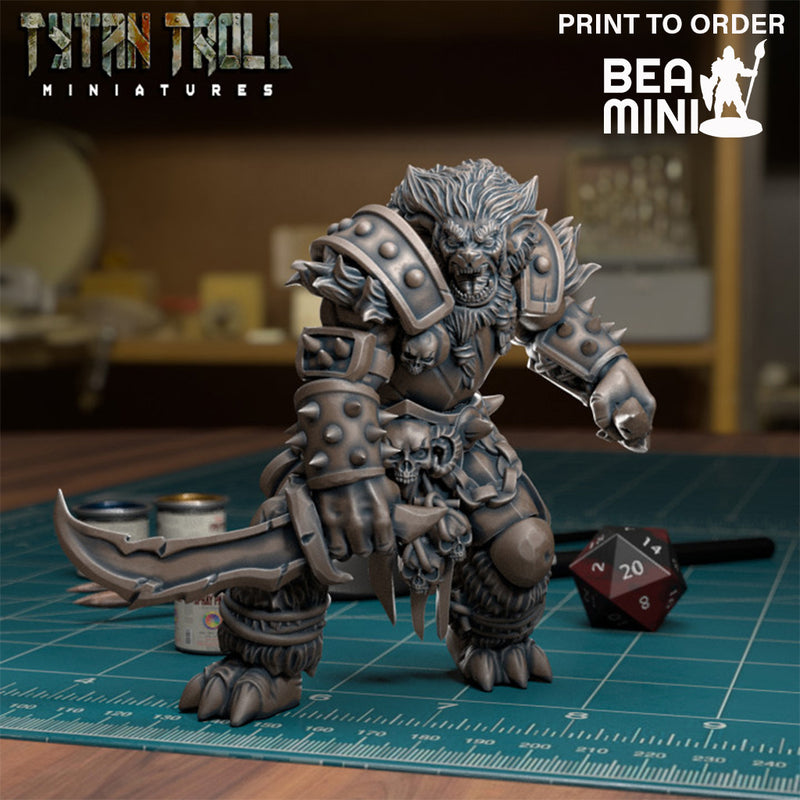 Bug Bear | BeaMini Print to Order Miniatures